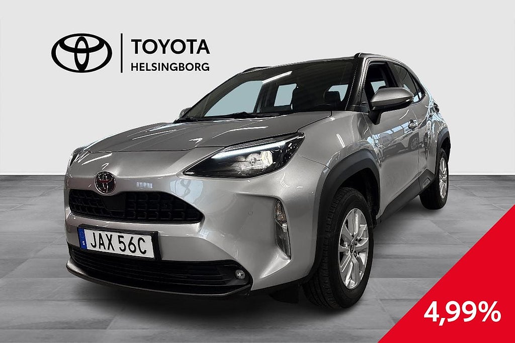 Toyota Yaris Cross Hybrid 115 1,5 Active med Säkerhetspaket