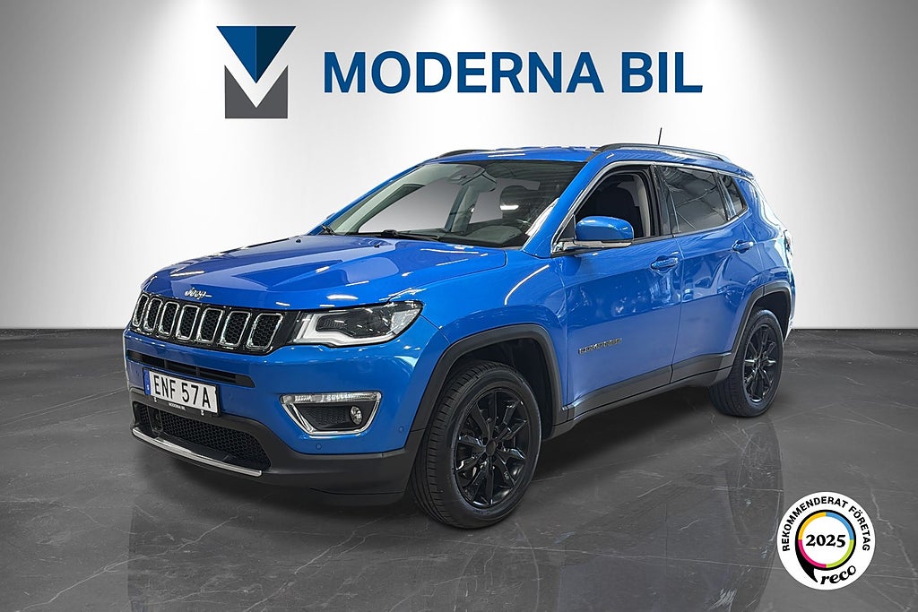 Jeep Compass 1.4 4WD Automat Limited 170hk B-kam Navi Adaptiv