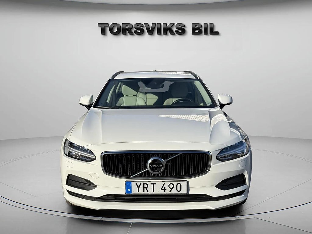 Volvo V90 D3 Kinetic Skinn Gps Drag Ny besiktigad 2 Ägare - miniatyr 9