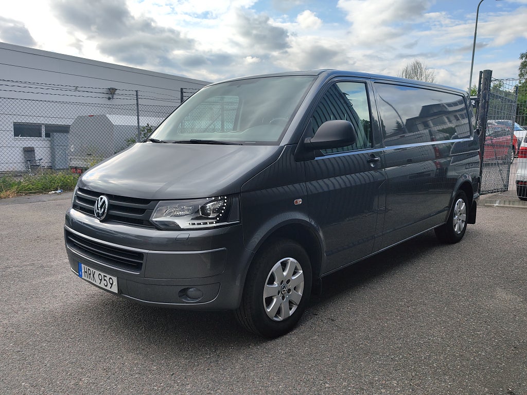 Volkswagen Transporter 2.0 TDI 140hk Aut Lång / 1-Ägare / LED 