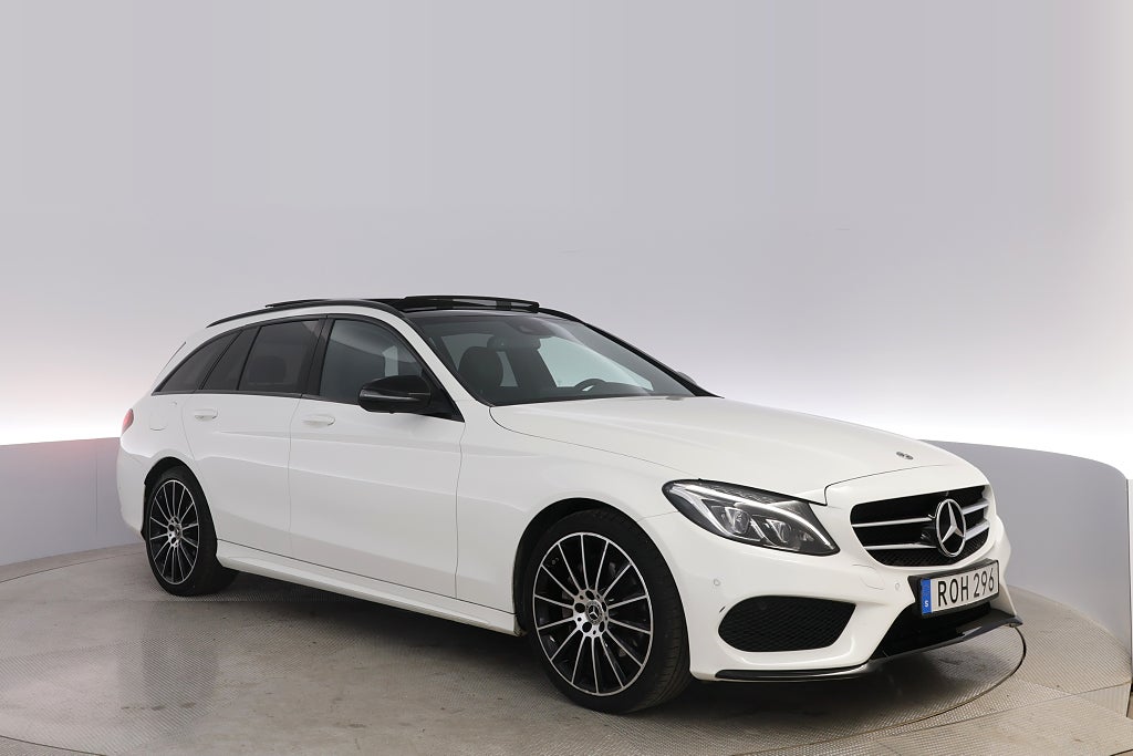 Mercedes-Benz C 200 T 4MATIC AMG Line Drag Värmare Pano