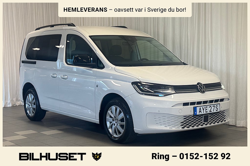 Volkswagen Caddy 2.0 TDI LIFE AUT COCKPIT LED VÄRMARE DRAG