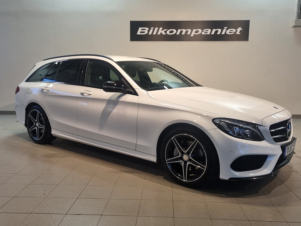 Mercedes-Benz C 220 T d 7G,Drag,Värmare,Burmester,Nightpackage