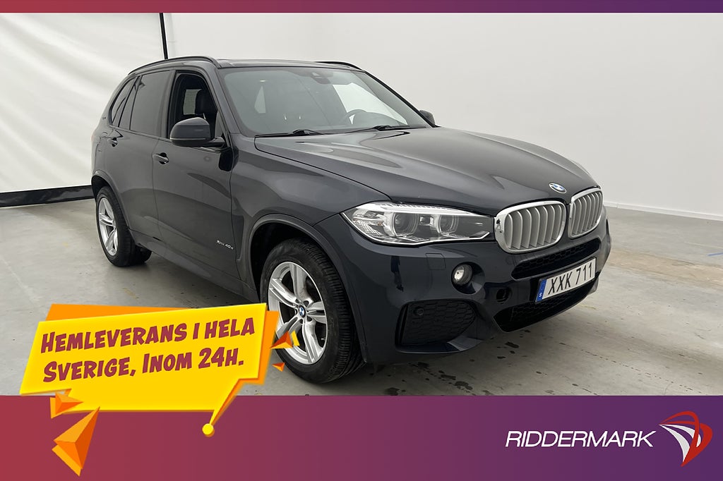 BMW X5 xDrive40e 313hk M Sport Pano H/K Kamera Navi Drag *