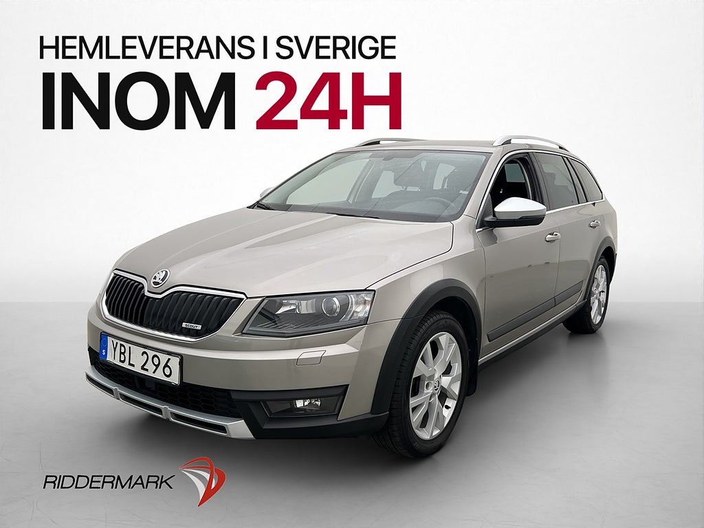 Skoda Octavia Scout 2.0 TDI 4x4 Drag Endast 0.48l/mil Sensor