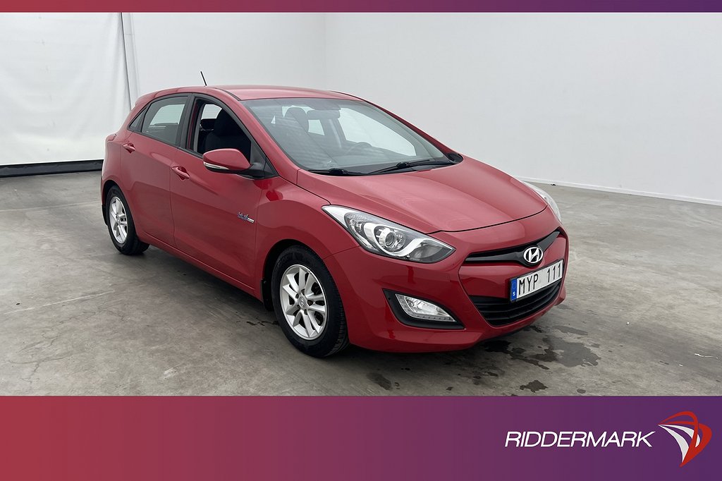 Hyundai i30 1.6 GDI 135hk Sensorer Farthålla 4,95% Ränta