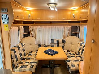 Husvagn, 1-axl Hobby 540 UL DE LUXE 9 av 18