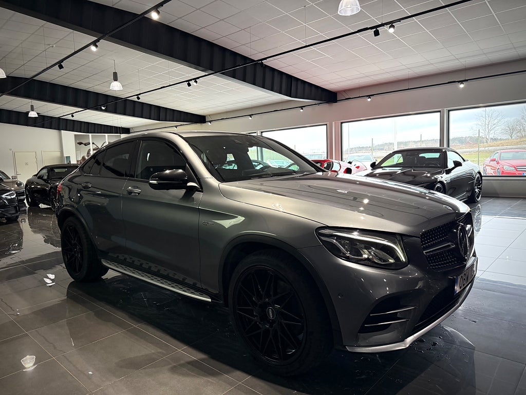 Mercedes-Benz GLC 43 AMG Coupé 4MATIC Drag El-stolar Burmester Läder - bild 22