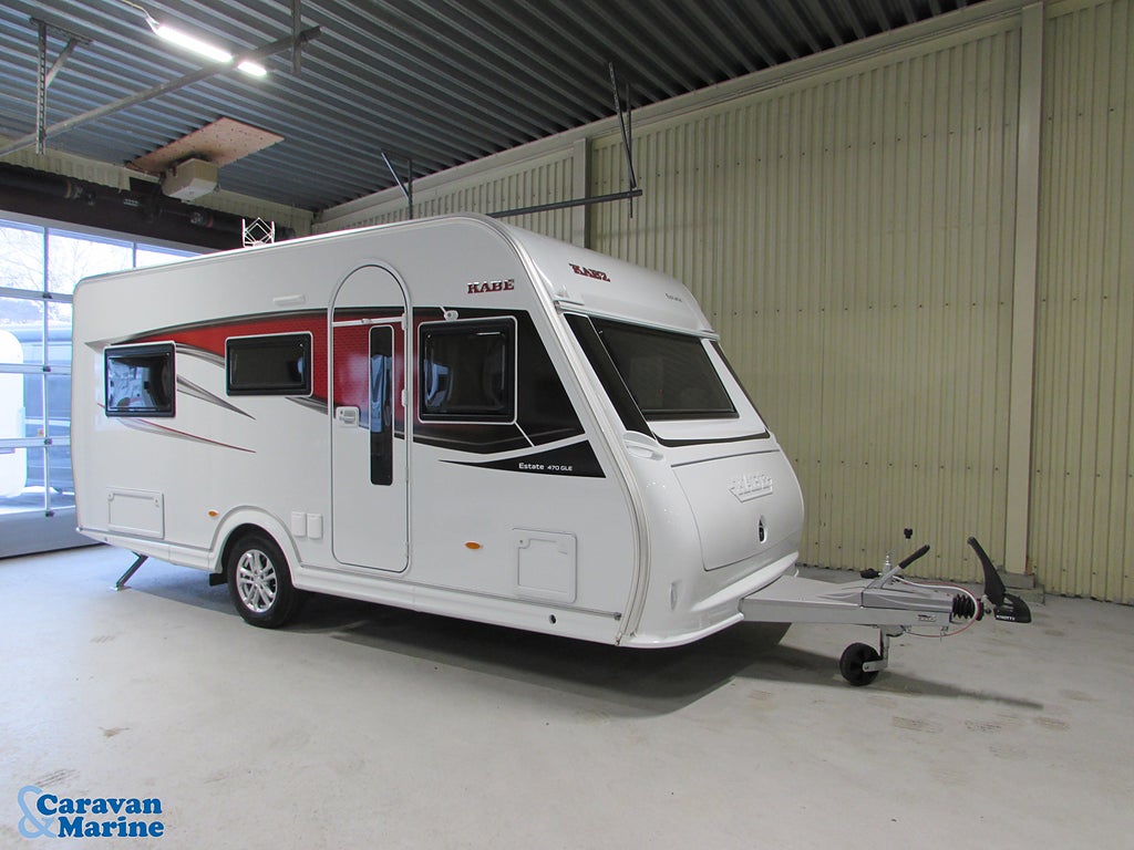 Kabe Estate 470 GLE / Långbädd / ALDE / Resevagn / 2495kr/mån