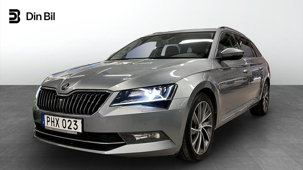 Skoda Superb Kombi L&K 2.0 TDI 190 hk 4x4 DSG Drag | Värmare