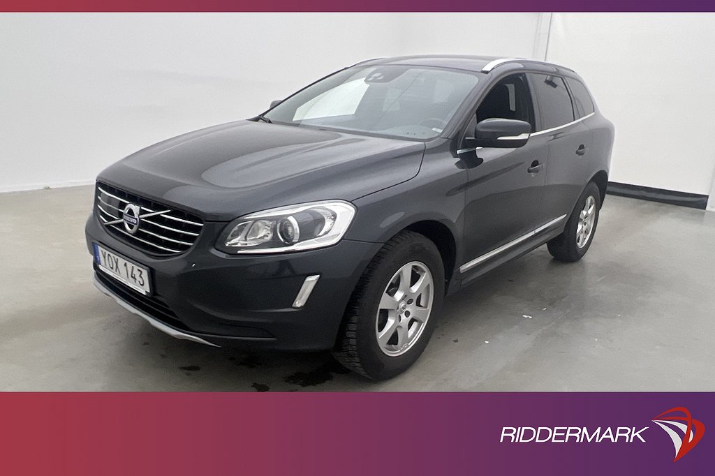 Volvo XC60 D4 190hk Summum VOC D-Värm Navi Skinn BLIS Drag