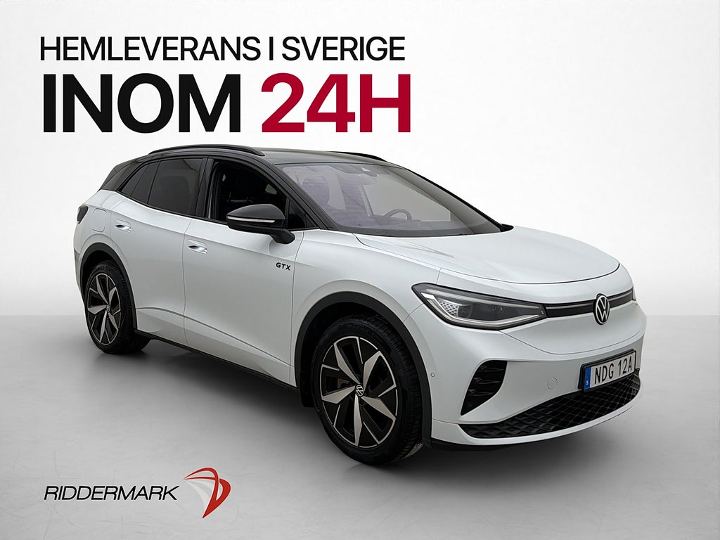 Volkswagen ID.4 GTX 77kWh 4M MOMS Drag Kamera Värmepump IQ