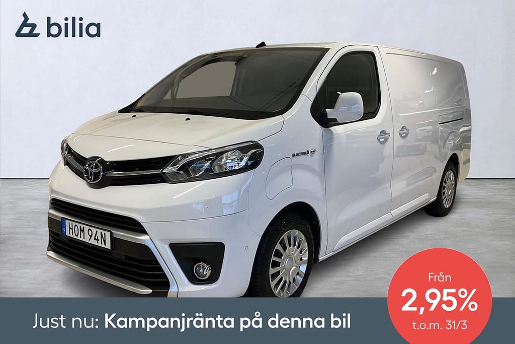 Toyota ProAce Electric 75 KWH Long Comfort Plus Ränta 2.95%