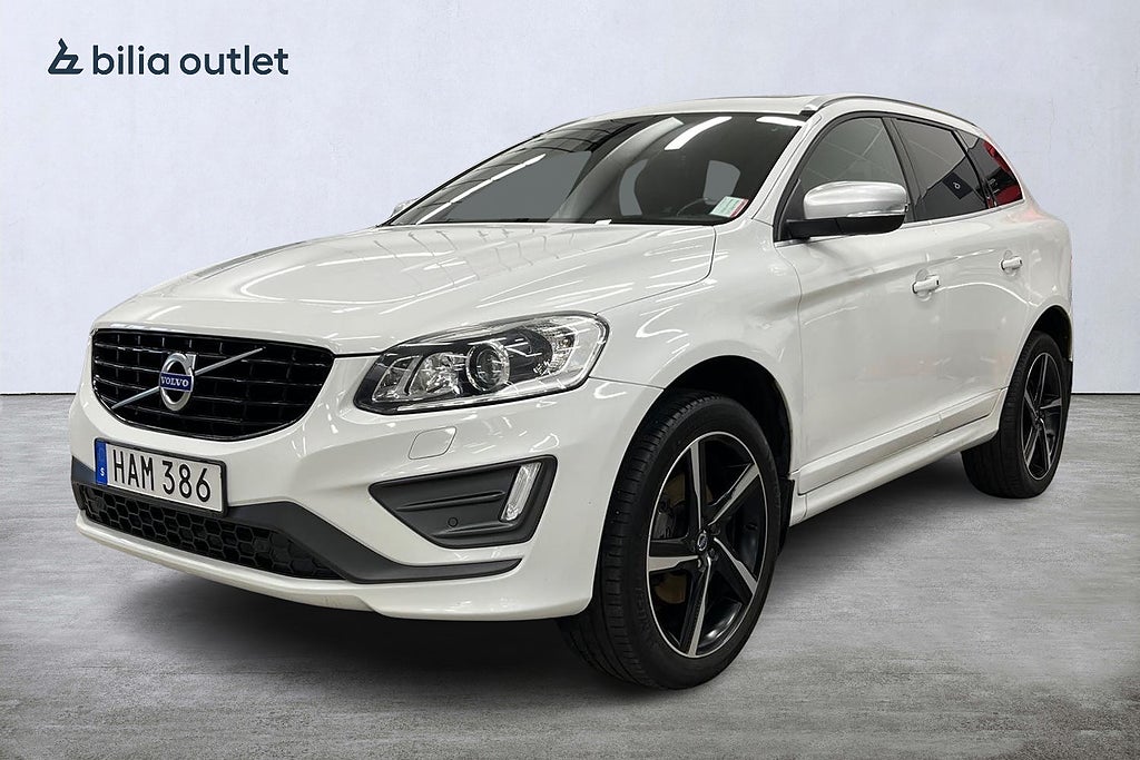 Volvo XC60 D4 AWD R-Design 190hk Värmare Navi Drag Panorama