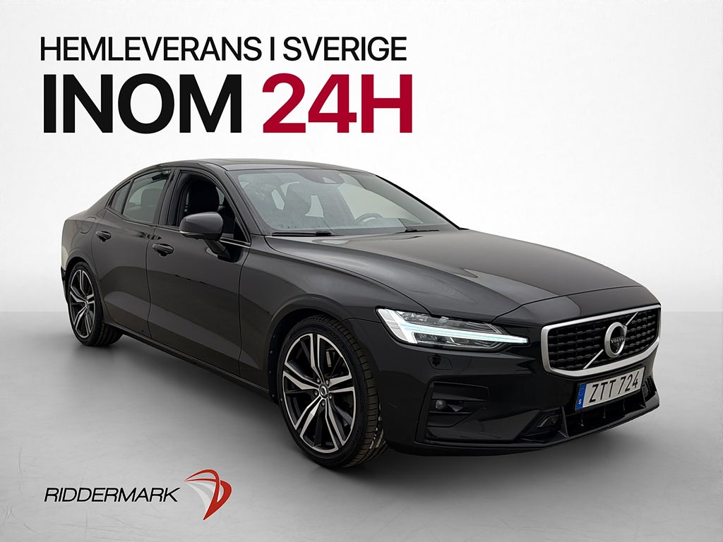 Volvo S60 T5 250hk R-Design Pano 360 HUD CarPlay VOC Värmare