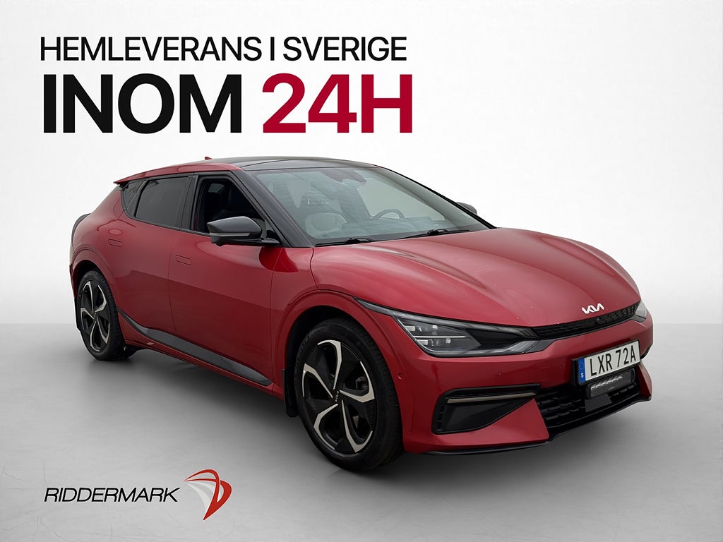 Kia EV6 77.4 kWh AWD 325hk GT-Line HuD Drag Döda-vinkel