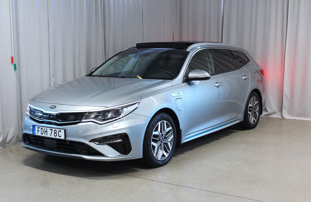 Kia Optima Plug-in Hybrid Plus 2, S&V-hjul, Drag, M&K-värmare