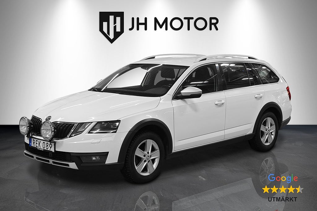 Skoda Octavia Scout 2.0 TDI 4x4 150hk DVÄRMARE/Drag/SoV