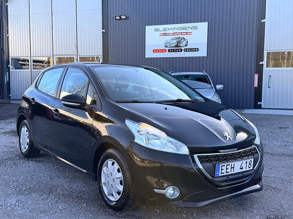 Peugeot 208 5-dörrar 1.2 VTi 82 Euro 5 Nybesiktad 