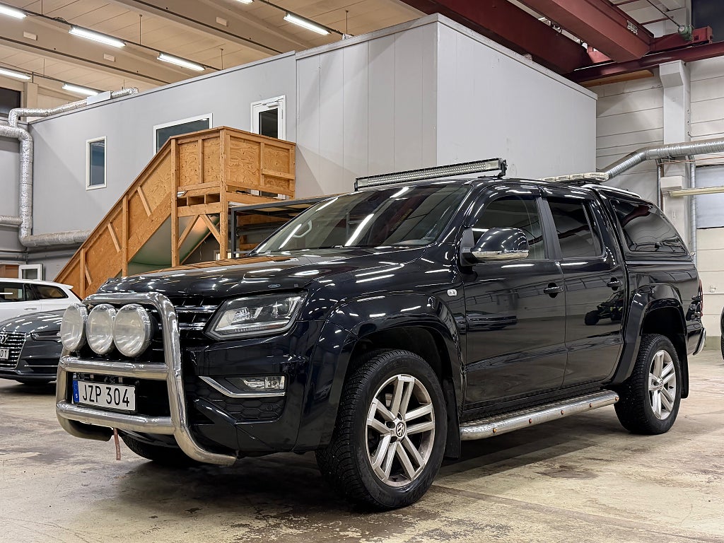 Volkswagen Amarok 2.9t 3.0 V6 TDI 225HK 4M VÄRMARE VINSCH KÅPA GPS KAMERA DRAG