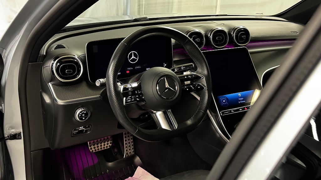 Mercedes-Benz C 200 T Aut AMG Line DRAG Kamera Navi bild 14