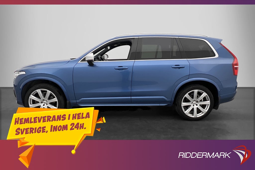 Volvo XC90 T6 320hk AWD R-Design Pano B&W 7-Sits Drag VOC