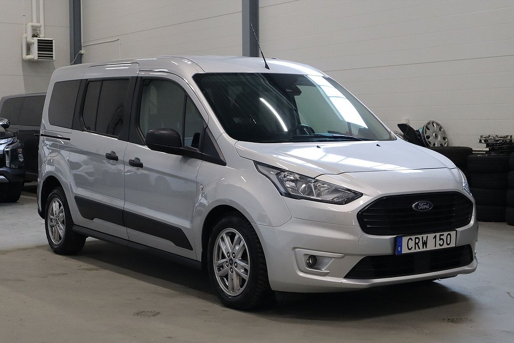 Ford Tourneo Connect 100HK L2 7-SITS VÄRMARE DRAG LEASEBAR