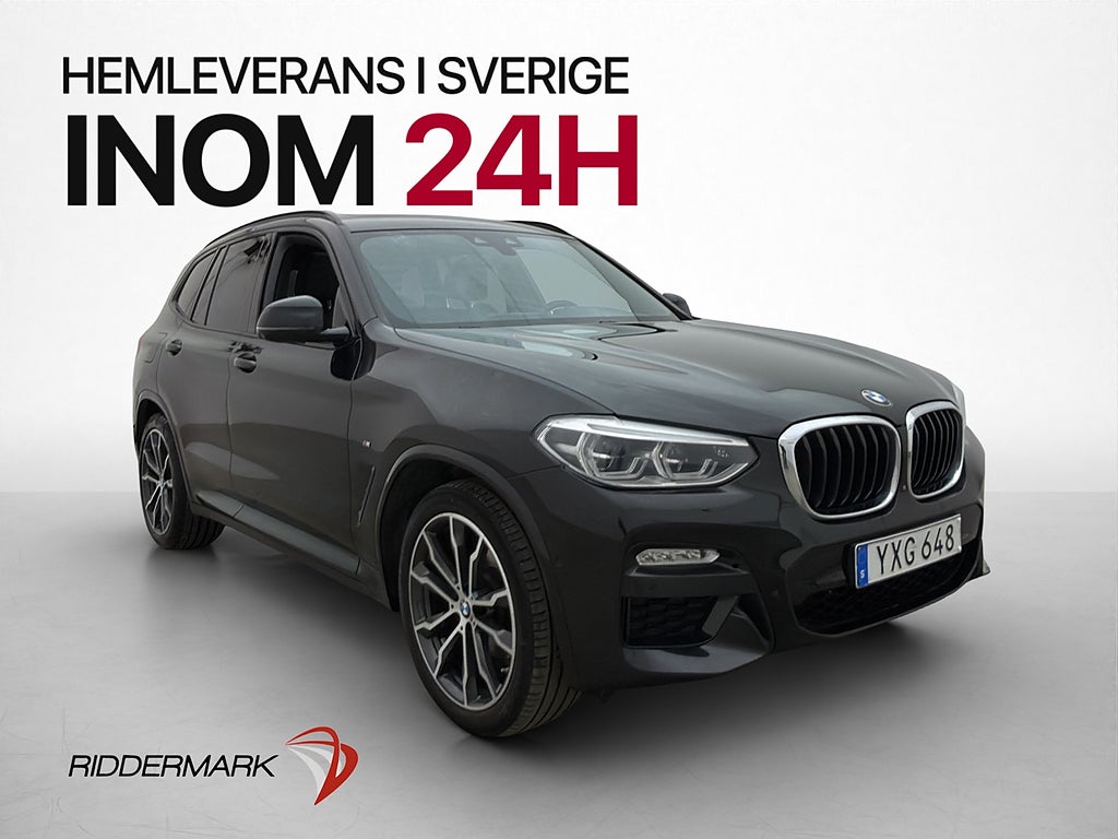 BMW X3 xDrive20d M Sport Panorama HiFi 360° Gesture Dragkrok