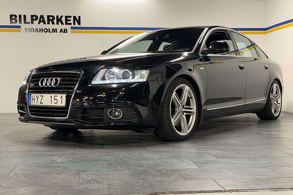 Audi A6 Sedan 3.0 TFSI, quattro,1Ägare, Drag, S-Line
