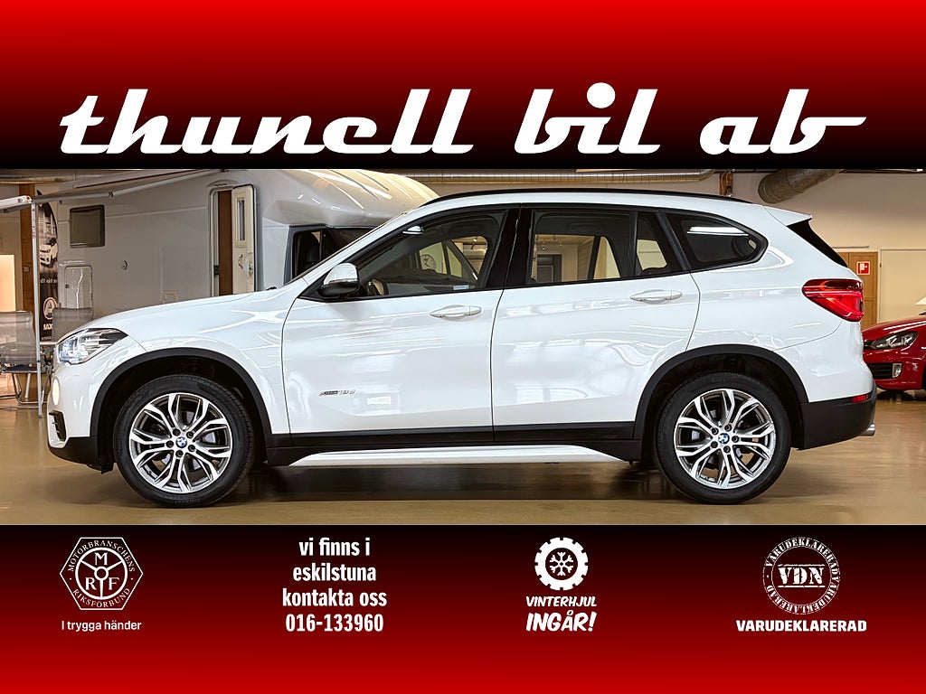 BMW X1 xDrive 18d Sport Line 150HK-AUT-VHJUL-DRAG-BKAMERA MM