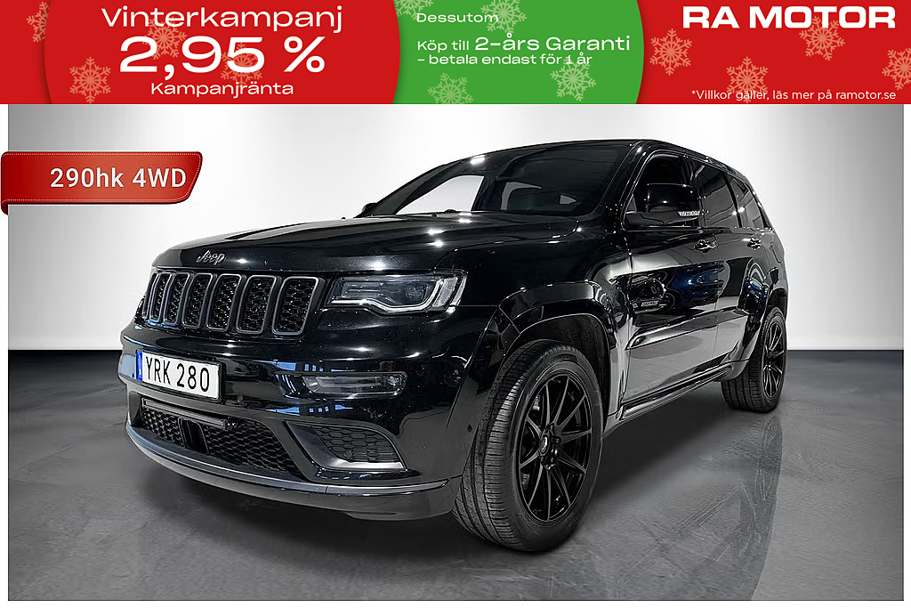 Jeep Grand Cherokee 3.6 290hk 4WD | Kamera | Pano | Drag 2018