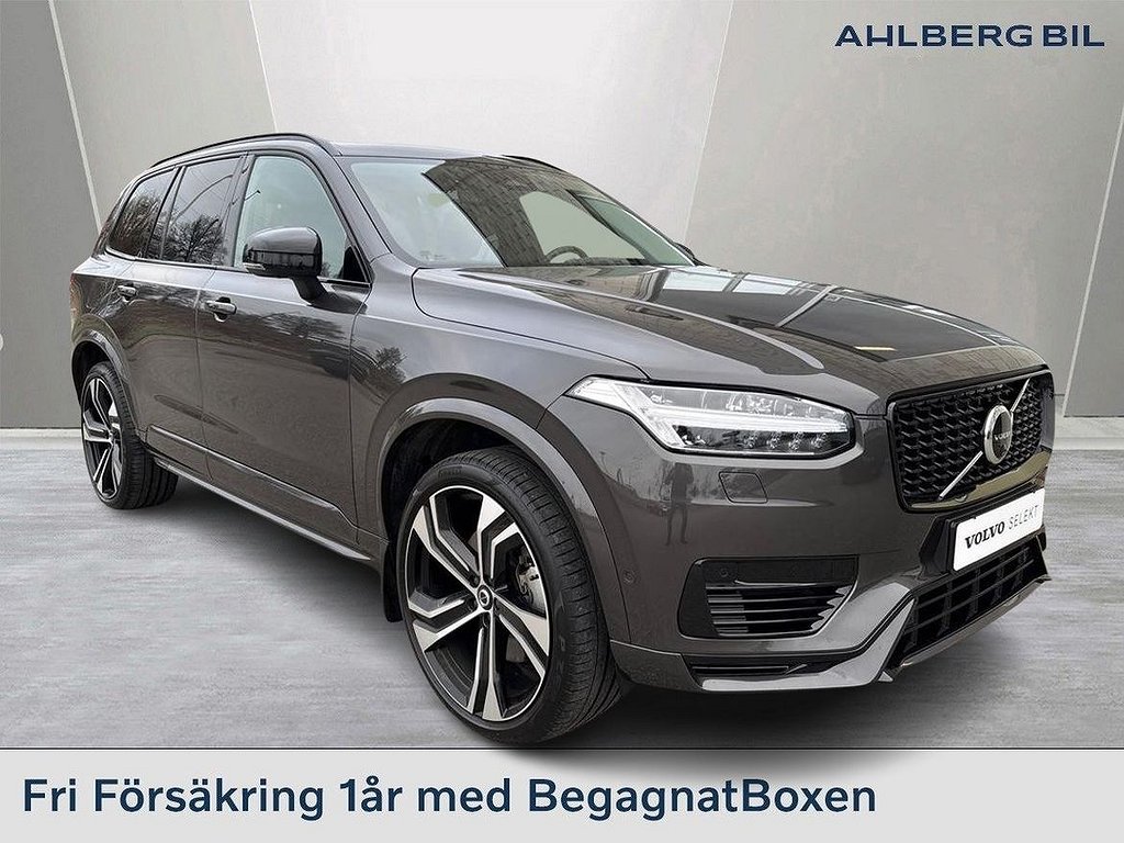 Volvo XC90 Recharge T8 Ultimate Dark Edition, Dragkrok Halvautomatisk, Bowe