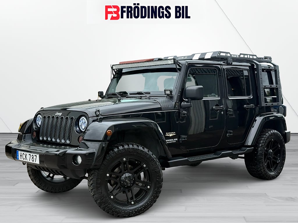 Jeep Wrangler Unlimited 2.8 4WD Euro 5 Sahara/Black Edition/DIRT 20"