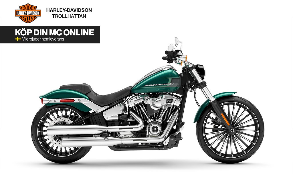 Harley-Davidson Breakout 117, 5,95% finans från 3397:-/mån 