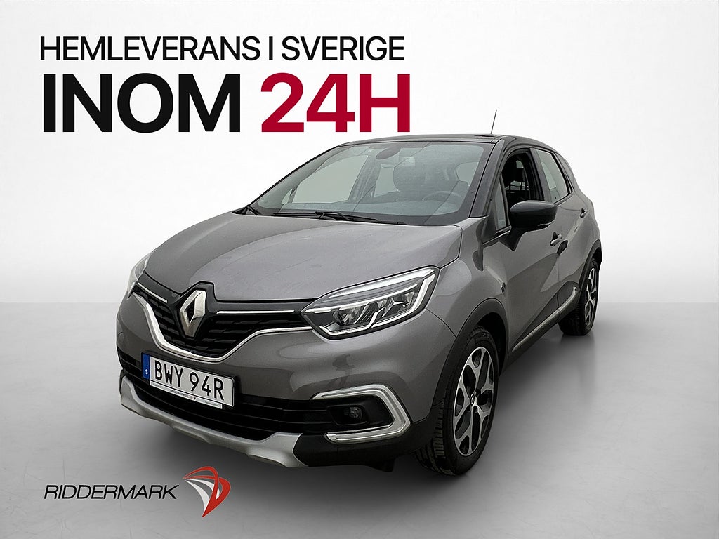Renault Captur 1.3 TCe 150hk Kamera Navi Keyless P-Sensorer
