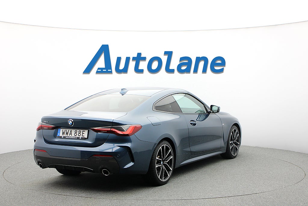 BMW 420D xDrive Coupé M Sport Pano,HIFI,Laser,Värmare,GPS 190hk