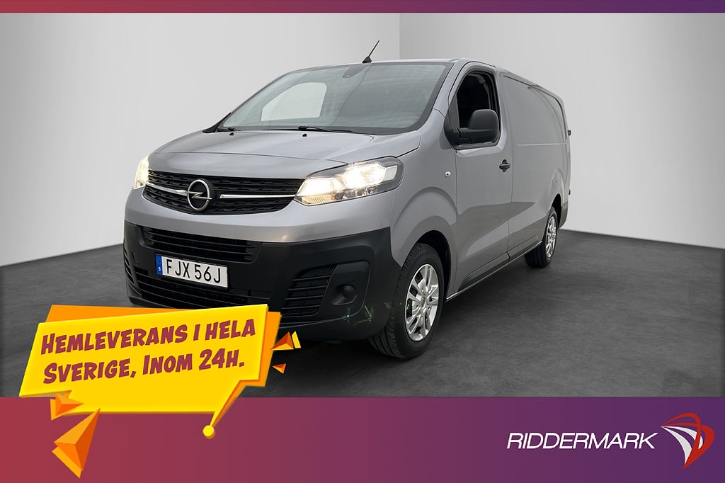 Opel Vivaro L3 2.0 Värm Drag B-Kamera V-Inredd CARPLAY Moms