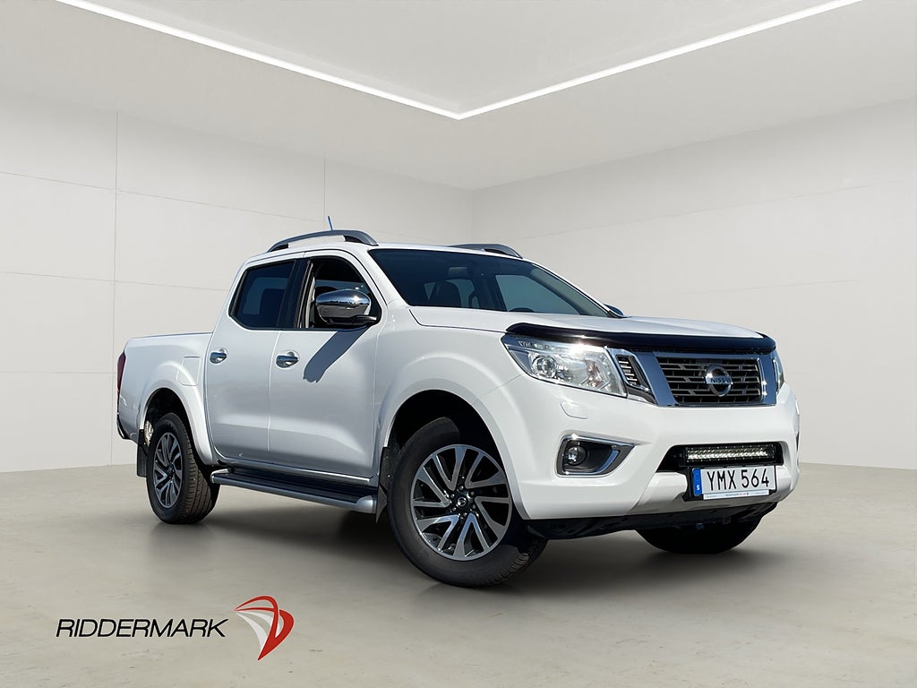 Nissan Navara Tekna 2.3 4WD Värm Drag Skinn Lastsläde Moms