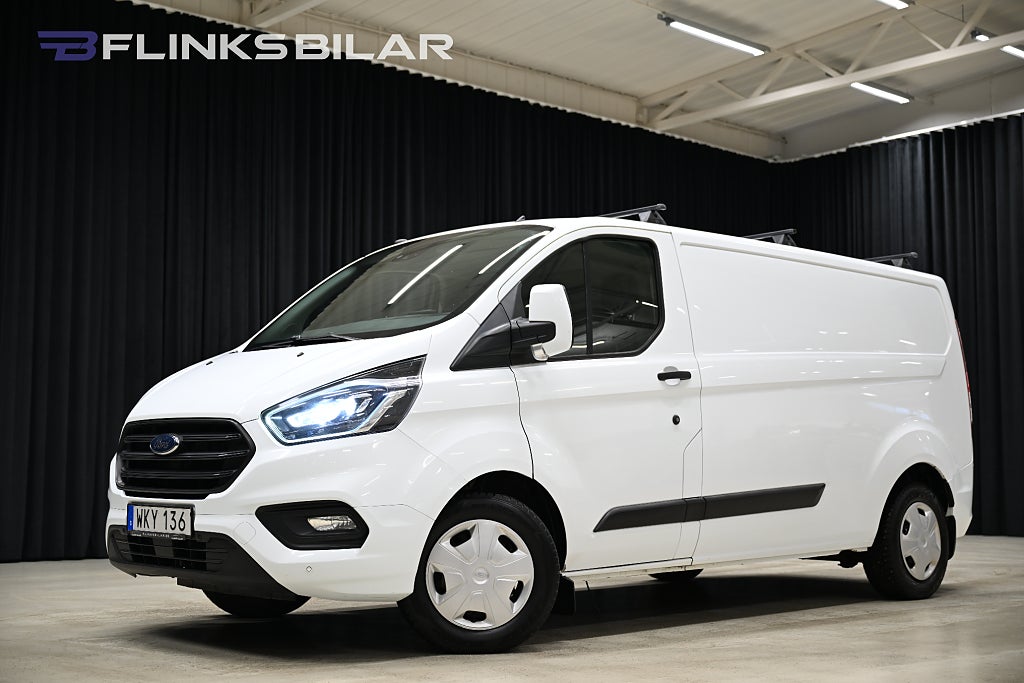Ford transit Custom 130HK L2 Automat|LED|V-Inredd|NyKamrem|Leasbar