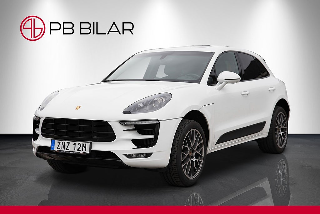 Porsche Macan 4S PDK 340hk Pano Skinn Bose PDC B-kam 
