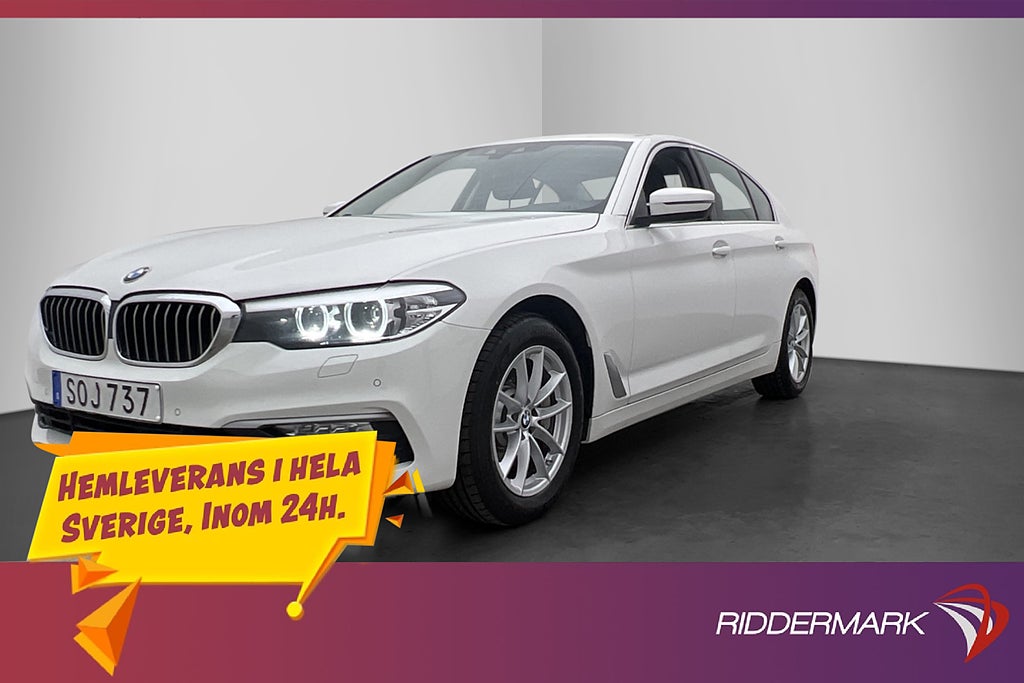 BMW 530 d xDrive 265hk D-Värm Kamera Navi Drag CarPlay