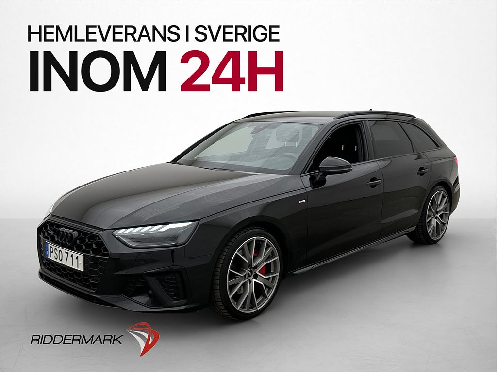 Audi A4 40 TDI Q S-Line Competition Plus Cockpit Värm Drag