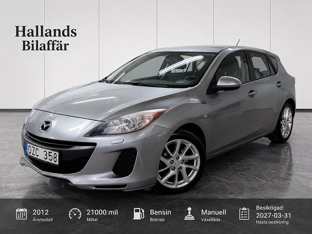 Mazda 3 Sport 1.6 MZR 105hk / Nyservad 