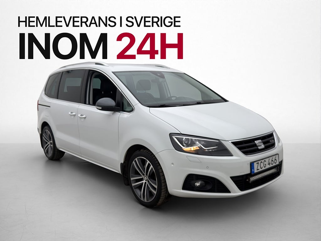 Seat Alhambra 2.0 TDI 4Drive FR-Line 7Sits D-Värm B-Kam Drag