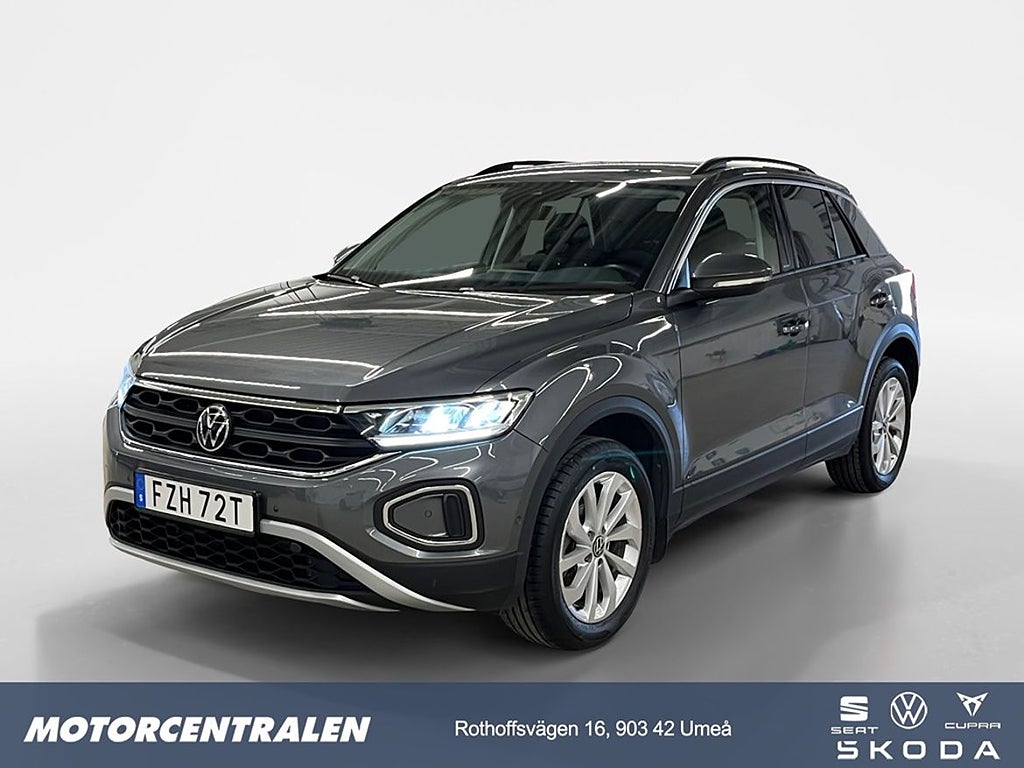 Volkswagen T-Roc LIFE 1.5TSI 150HK/Drag/M.värmare/Ink.v.hjul
