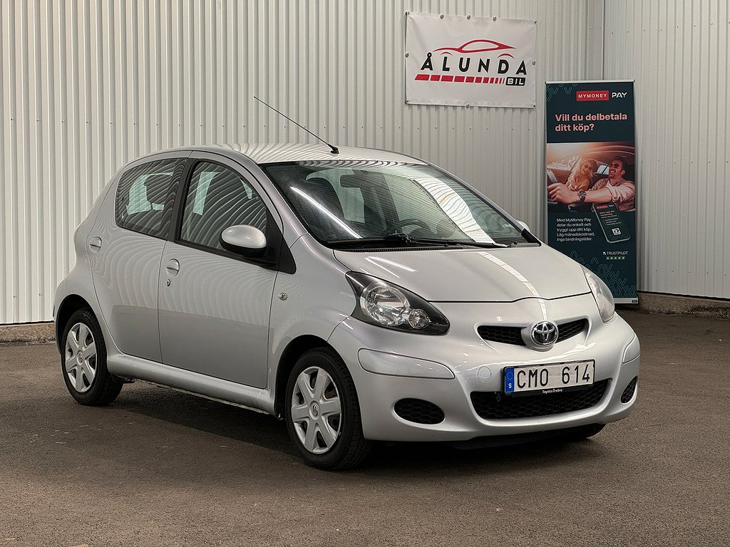 Toyota Aygo 5-dörrar 1.0 VVT-i Euro 4 / Nybes / Lågmil