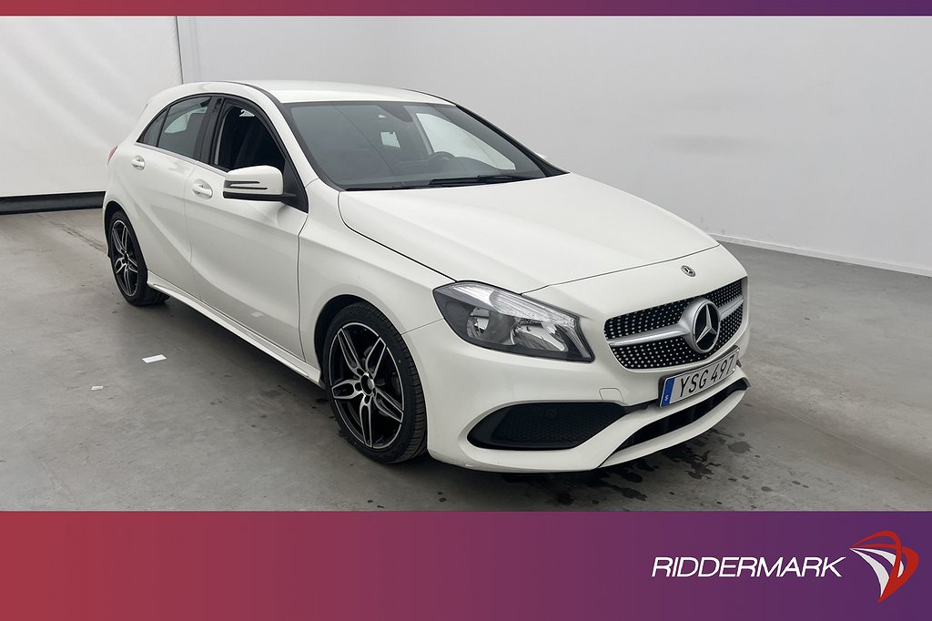 Mercedes-Benz A 180 AMG Kamera Halvskinn CarPlay Keyless