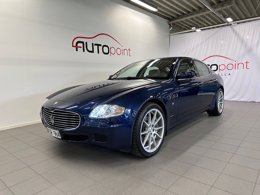 Maserati Quattroporte 4.2 V8 400hk DuoSelect SV-Såld Bose® 