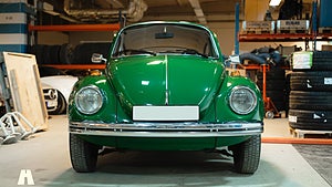 Den nuvarande ägaren har lagt ned närmare 60 000 kronor på att få bilen i fint skick. Foto: Bidders Highway