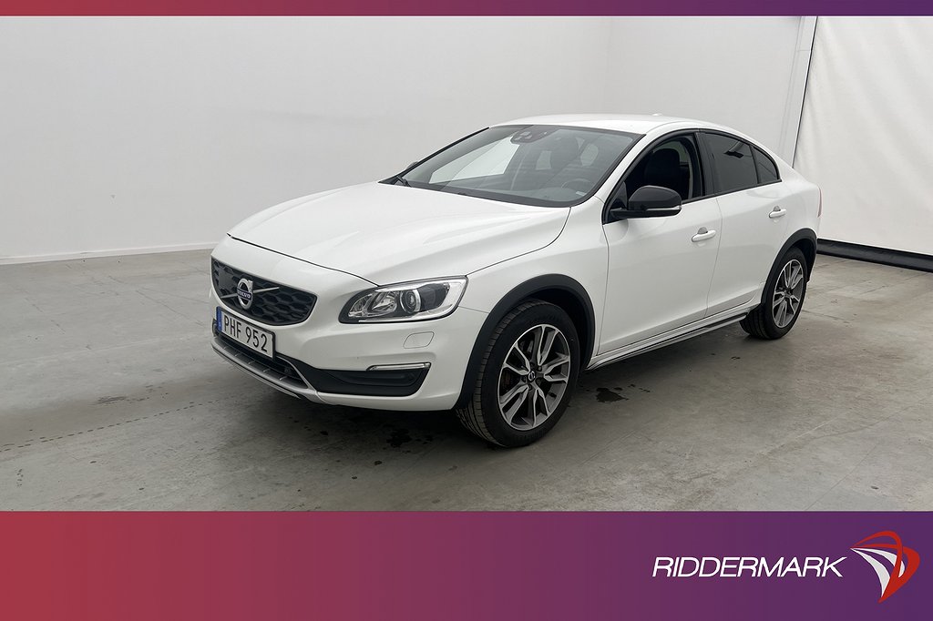 Volvo S60 Cross Country D4 Summum VOC Värm Kamera Skinn Drag